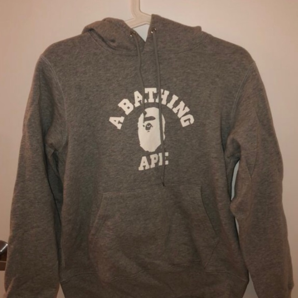 bape hoodie size s